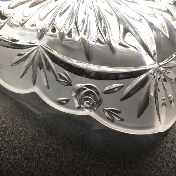 NEW LISTING! Vintage Crystal Candy Dish - Picture 5 of 5